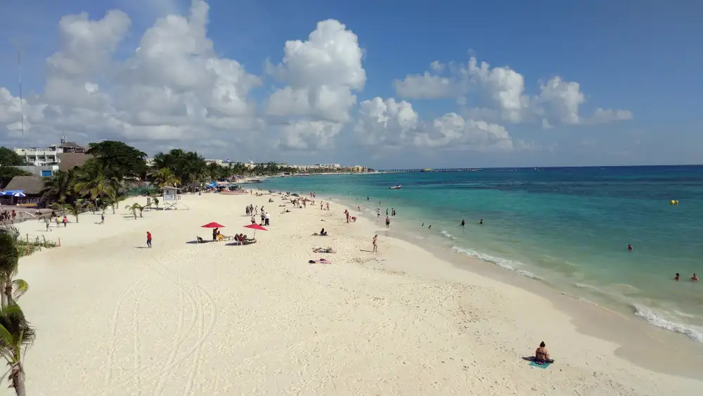 Playa del Carmen beach